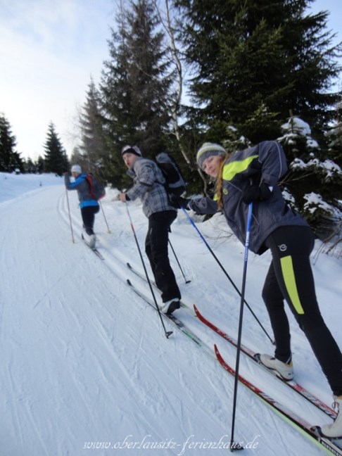 Langlauf durch das Zittauer Gebirge